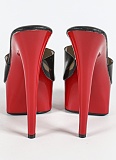 Model High Heels Stiletto Sexy Waterproof Platform 15cm Super High Heel Slippers