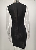 Sexy See-Through Mesh Sequin Dress Wholesale