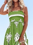 2025 Fashion Strapless Tube Printed Women's Dress