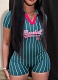 Baseball Sports Fashion Printed Jumpsuit Wholesale