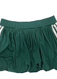 Summer Short Sleeve Lapel Top Striped Mini Skirt Two Piece Set Wholesale