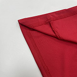 Sexy Hollow Pleated Halter Neck Top Fashionable Temperament Skirt Suit
