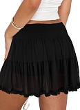 Anti-Exposure Safety Pants Summer High-End Women'S Mesh Skirt Wholesale