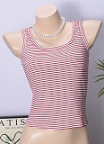 Summer New Product Navel-Baring Striped Small Vest For Women Wholesale