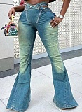 Fashion Sexy Zipper Flared Jeans Wholesale