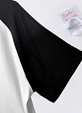 Fashionable Casual Summer Raglan Sleeve Letter Print T-Shirt For Women