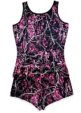 Sexy Tight Printed Vest Shorts Two Piece Suit For Women