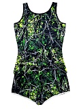 Sexy Tight Printed Vest Shorts Two Piece Suit For Women