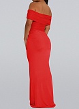 Fashionable Women'S Clothing, Sexy Tube Top, Hip-Wrapped See-Through Dress