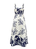 Women's Resort Print Casual Sleeveless A-Line Dress