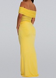 Fashionable Women'S Clothing, Sexy Tube Top, Hip-Wrapped See-Through Dress