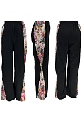 New Casual Women'S Patchwork Loose Trousers