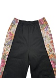 New Casual Women'S Patchwork Loose Trousers