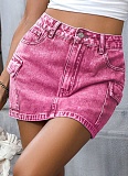 Street Fashion Hip-hugging Denim Skirt