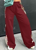 New Casual Women'S Patchwork Loose Trousers