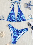 Printed Low-Rise Sexy Two-Piece Bikini Swimsuit