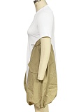 Summer Plus Size Fashionable Patchwork Loose Dress For Women