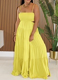 Summer Strapless Sleeveless Hollow Bohemian Dress