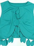 Round Neck Casual Sleeveless Sexy Top Slim Fit Trousers Two-Piece Set