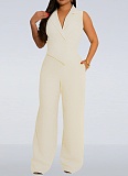 Copy Fashion Sexy Bow Vest Casual Trousers Two-Piece Suit For Women