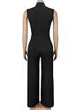 Copy Fashion Sexy Bow Vest Casual Trousers Two-Piece Suit For Women