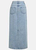 Bowknot Fashionable All-Match Denim Skirt For Women