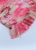 Summer New Starfish Accessories Print Tight Backless Hip Dress
