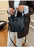 New Retro Portable Bucket Bag Large Capacity Shoulder Messenger Bag