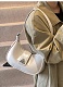 Fashion Underarm Women'S Bag 2025 New Retro Messenger Bag One Shoulder Soft Leather Bag