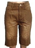 Khaki Loose Casual Tassel Jeans For Women