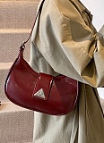 Fashion Underarm Women'S Bag 2025 New Retro Messenger Bag One Shoulder Soft Leather Bag