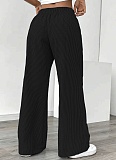 New Striped Casual Versatile Fashion Loose Wide-Leg Trousers