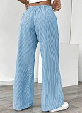 New Striped Casual Versatile Fashion Loose Wide-Leg Trousers
