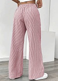 New Striped Casual Versatile Fashion Loose Wide-Leg Trousers
