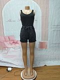Sexy Women'S Vest Washed Shorts Casual Two-Piece Set Wholesale