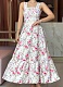 Women's Resort Print Sleeveless Dress