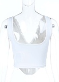 Summer New Lace V-Neck Contrast Color Camisole