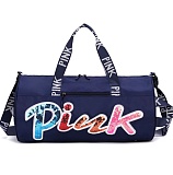 Travel Bag, Sports Bag, Fitness Bag, Sequined Handbag, Shoulder Bag, Storage Bag, Short-Distance Travel Bag