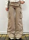 Summer Fashion Pocket Casual Distressed Washed Light Color Straight Jeans