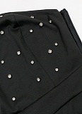 Black Stylish Temperament Short-Sleeved Slim Jumpsuit