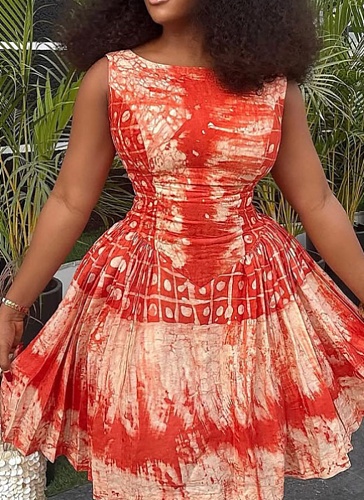 Pleated Fashion Temperament Elegant Sleeveless Sweet Girl Dress