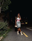 Casual Solid Color Pocket Mid Waist Straight Denim Shorts OD-8740