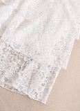 Summer Hot Girl Tied With Lace Backless Sexy Dress