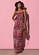Sexy Tube Top Fashion Print Loose Jumpsuit For Women