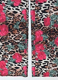 Sexy Tube Top Fashion Print Loose Jumpsuit For Women