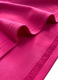 Sexy Rose Red Perm Diamond Slim Fit Sports Vest