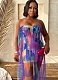 Sexy See-through Elastic Mesh Splicing Hip-hugging Slim Dress NY-11009