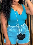 Sexy Camisole Washed Shorts Two-Piece Set Women'S Clothing SFY-731