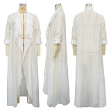 Women's casual chiffon shirt long cardigan sun-protective coat YF-10834