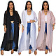 Women's casual chiffon shirt long cardigan sun-protective coat YF-10834